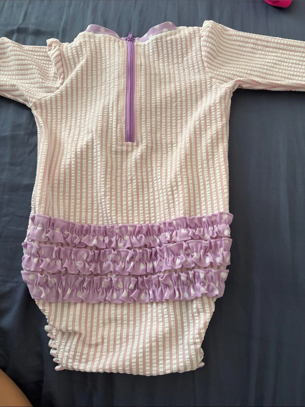 Ruffle butt baby swimsuit